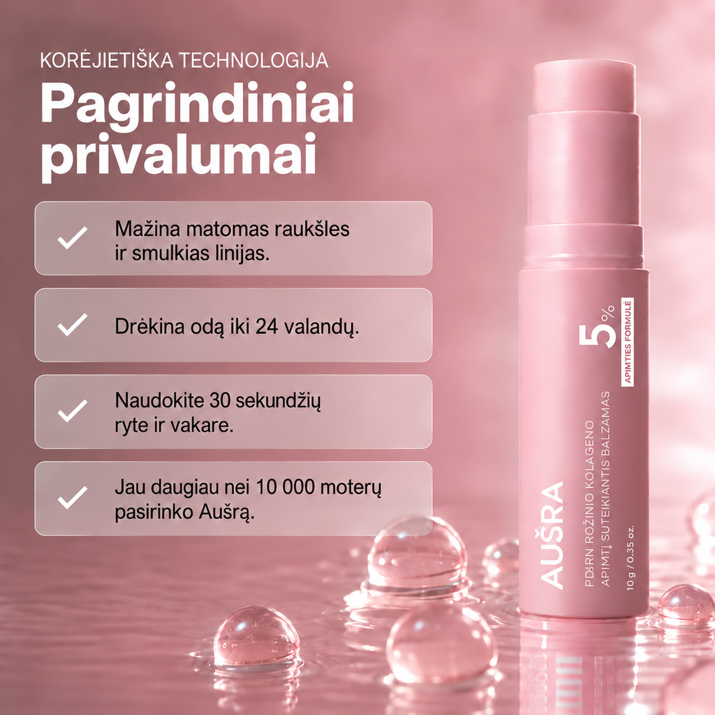 AUŠRA — Ląstelių atsinaujinimas be adatų